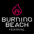 burning beach